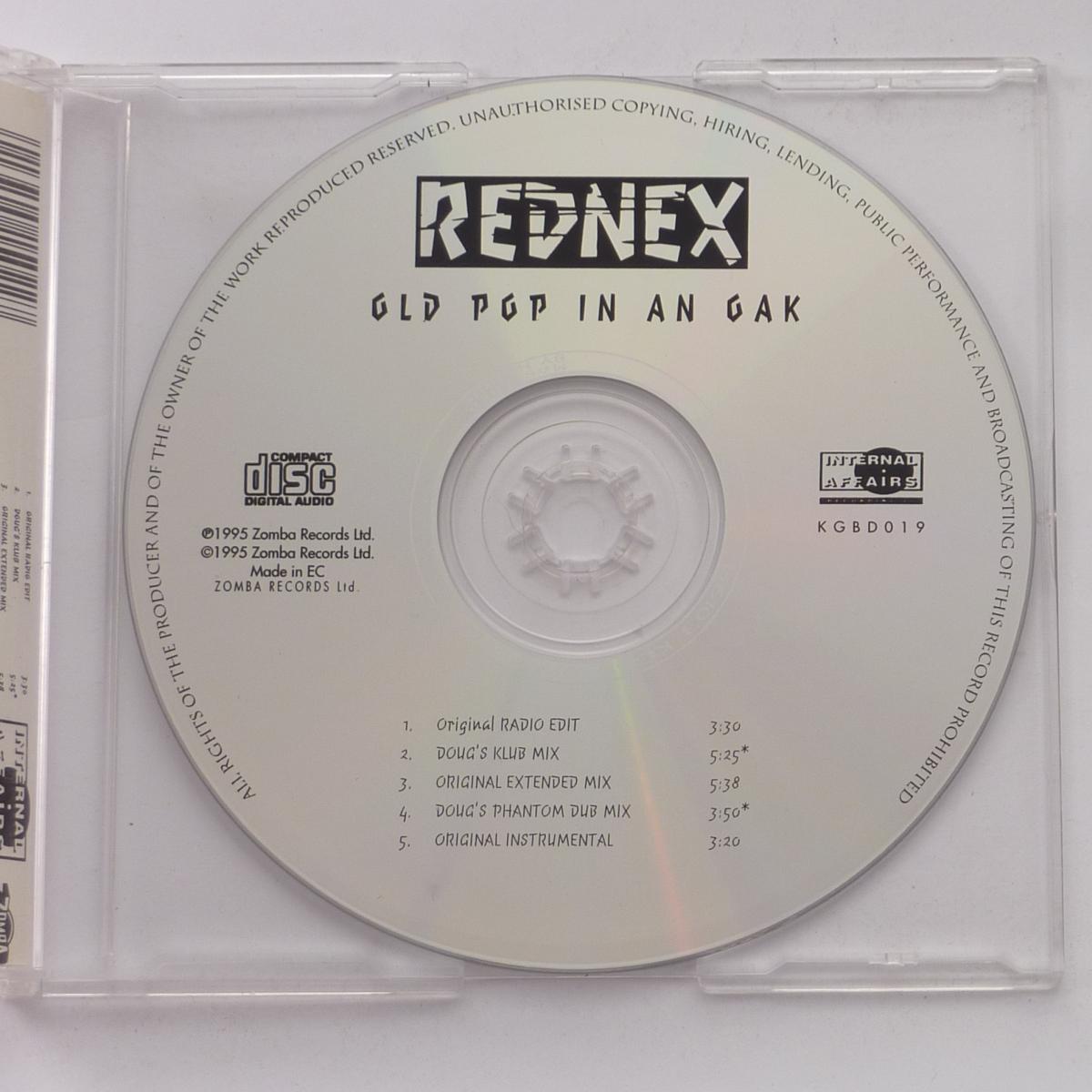 Rednex Old Pop In An Oak CD Single