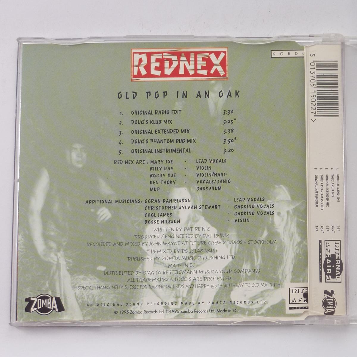 Rednex Old Pop In An Oak CD Single