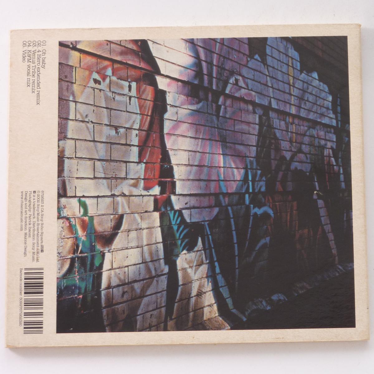 Rhianna Oh Baby CD Single Enhanced