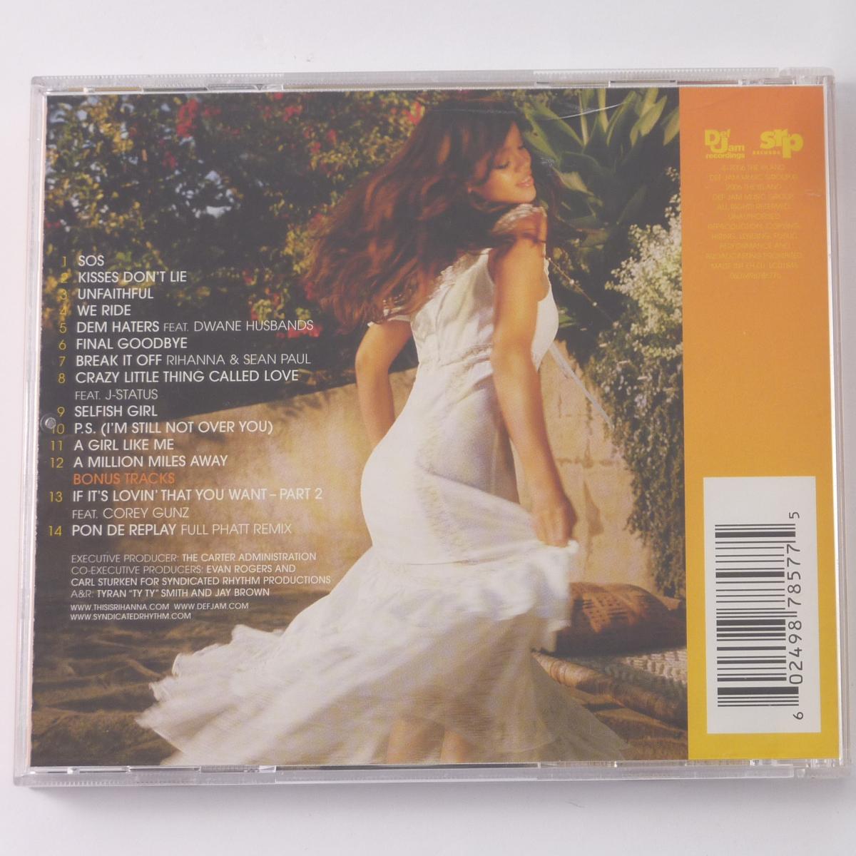 Rihanna A Girl Like Me CD Album