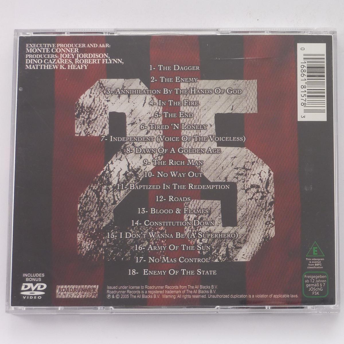 Roadrunner United The All-Star Sessions CD Album DVD DVD-Video