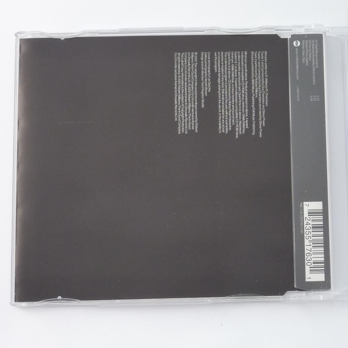 Robbie Williams Feel CD Single Enhanced Stereo