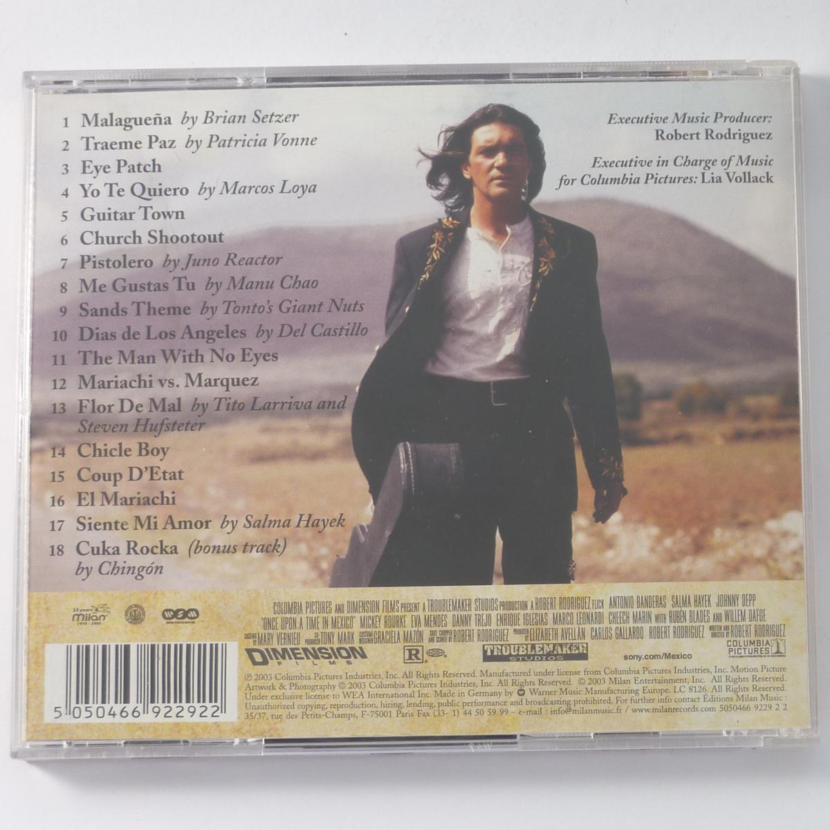 Robert Rodriguez, Various Once Upon A Time In Mexico (Original Motion Picture Soundtrack) CD Album