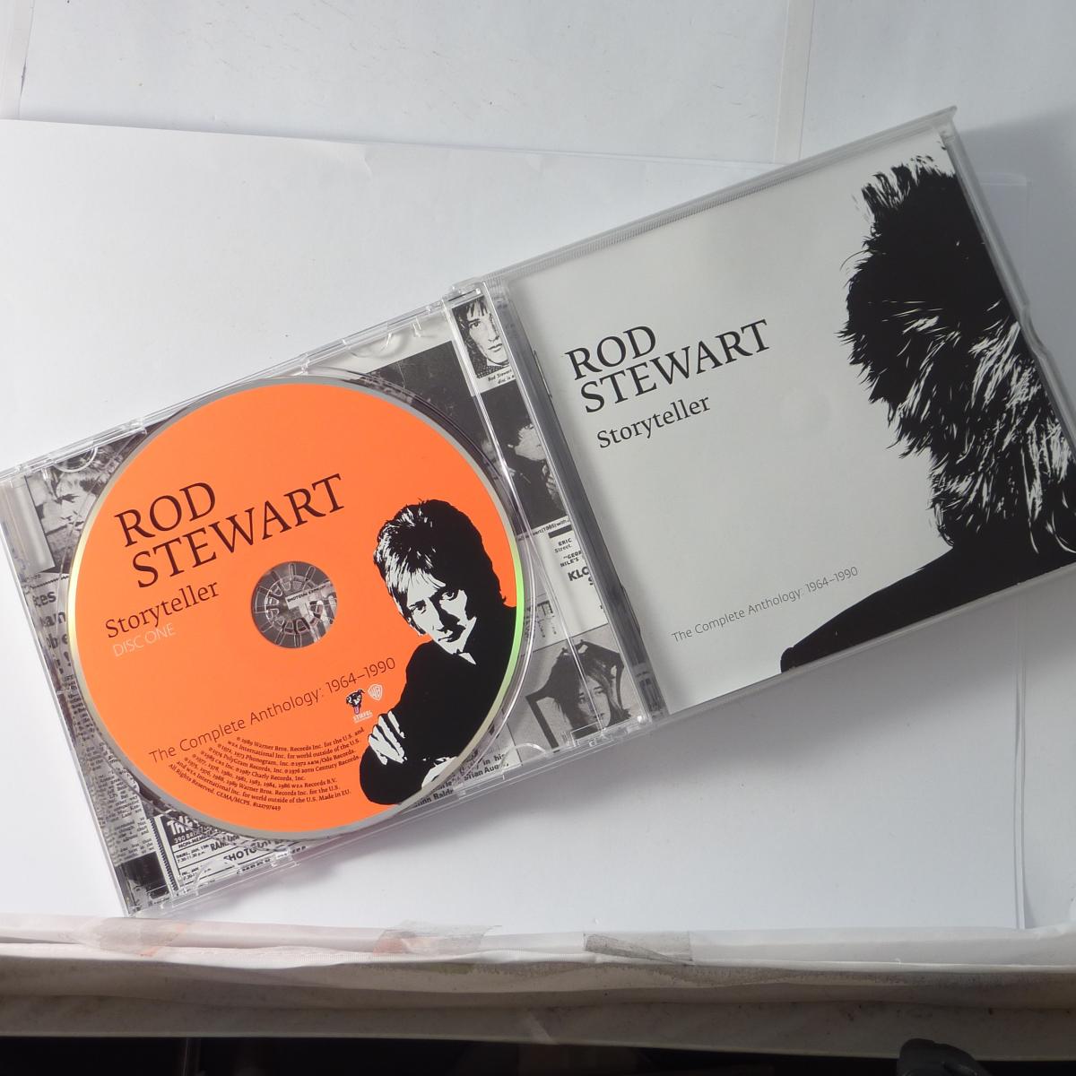 Rod Stewart Storyteller - The Complete Anthology: 1964 - 1990 4 × CD Compilation Reissue