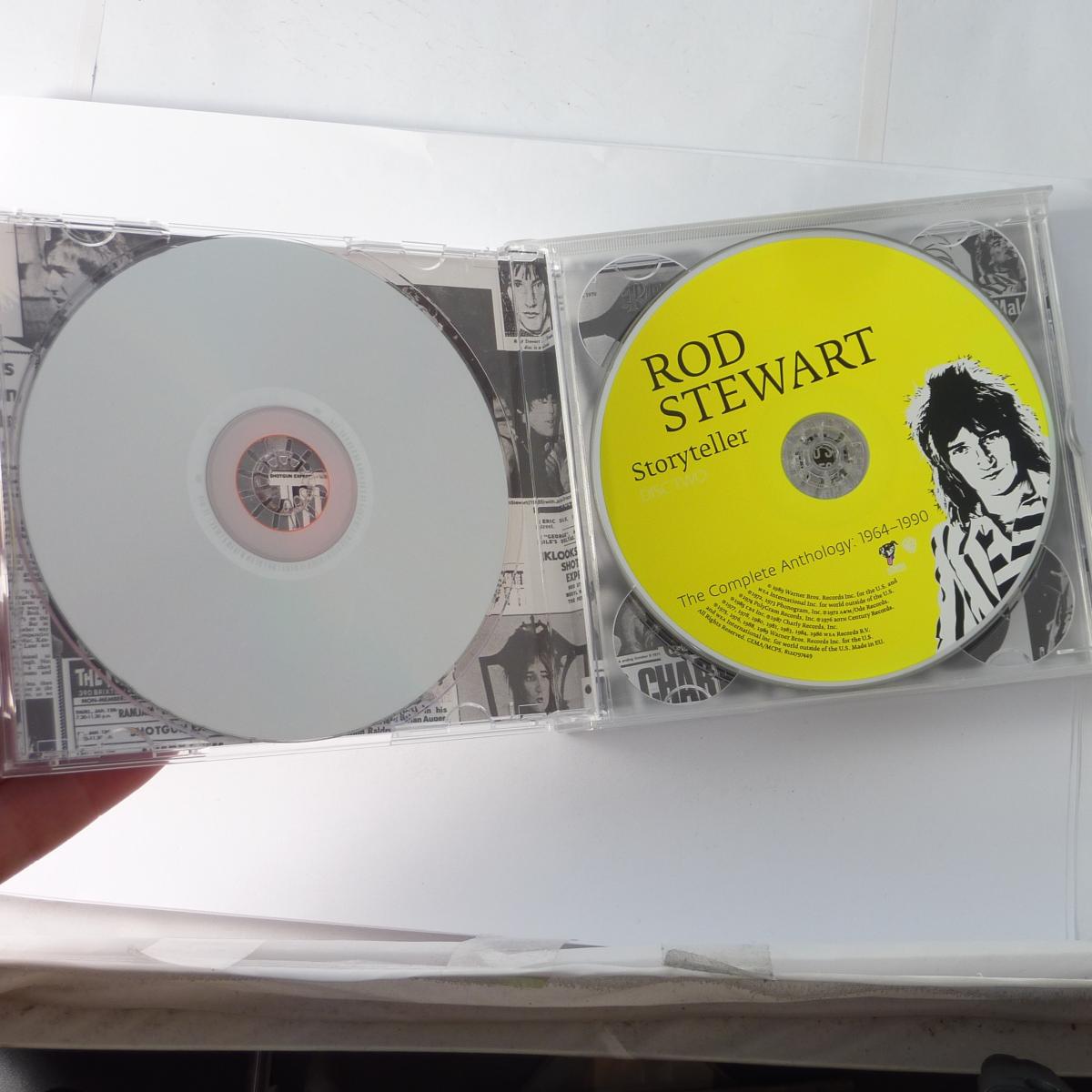 Rod Stewart Storyteller - The Complete Anthology: 1964 - 1990 4 × CD Compilation Reissue