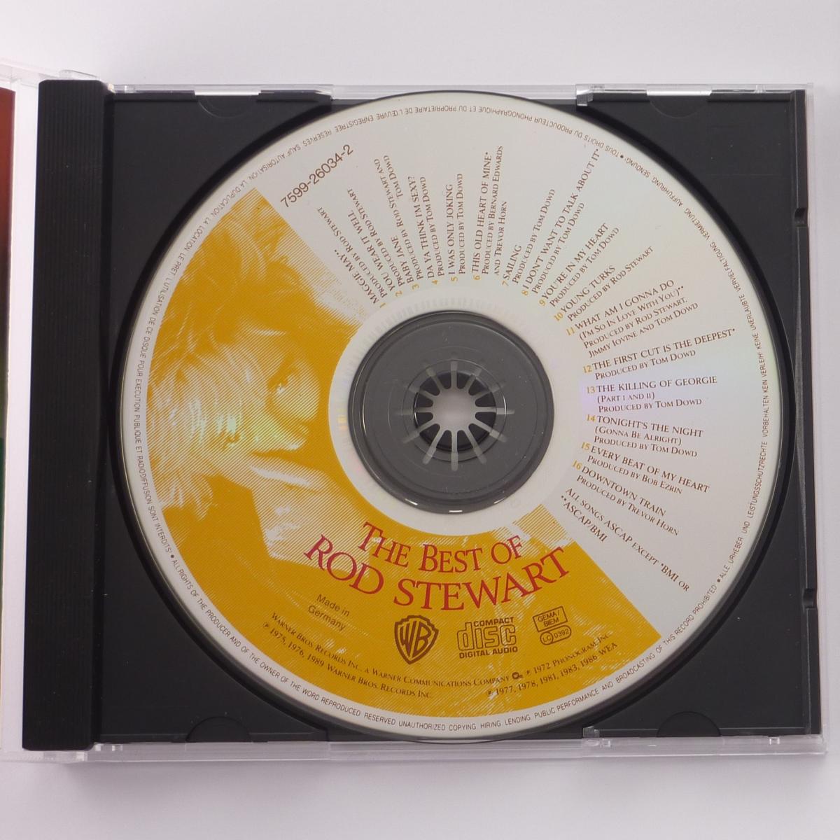 Rod Stewart The Best Of Rod Stewart CD Compilation