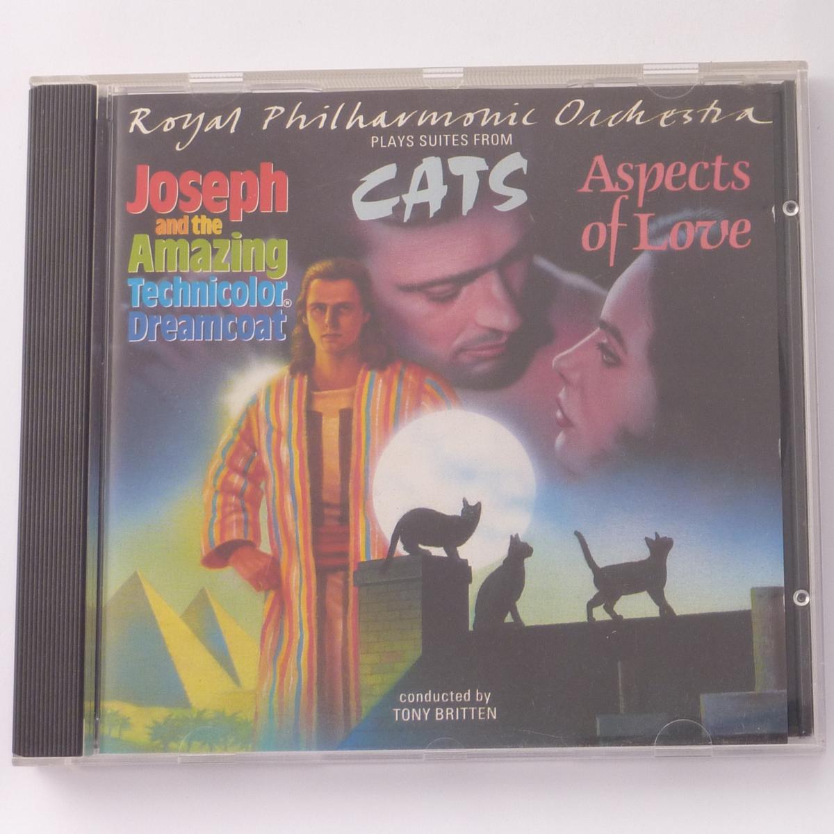 Royal Philharmonic Orchestra, Tony Britten, Andrew Lloyd Webber Plays Suites From "Aspects Of Love", "Joseph And The Amazing Technicolor Dreamcoat" & "Cats" CD