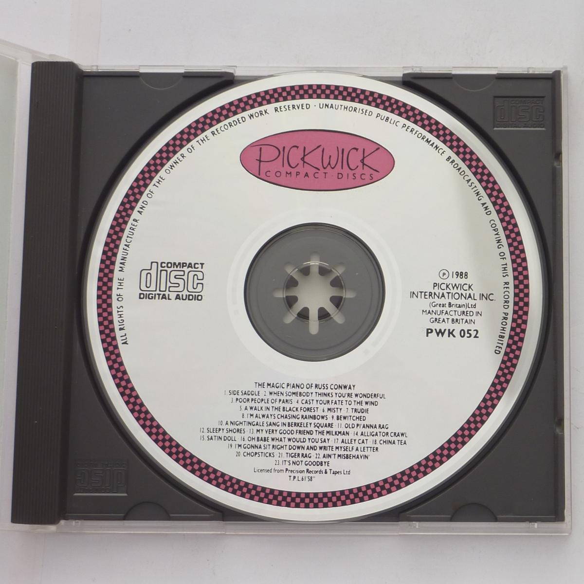 Russ Conway The Magic Piano Of Russ Conway CD Compilation Remastered