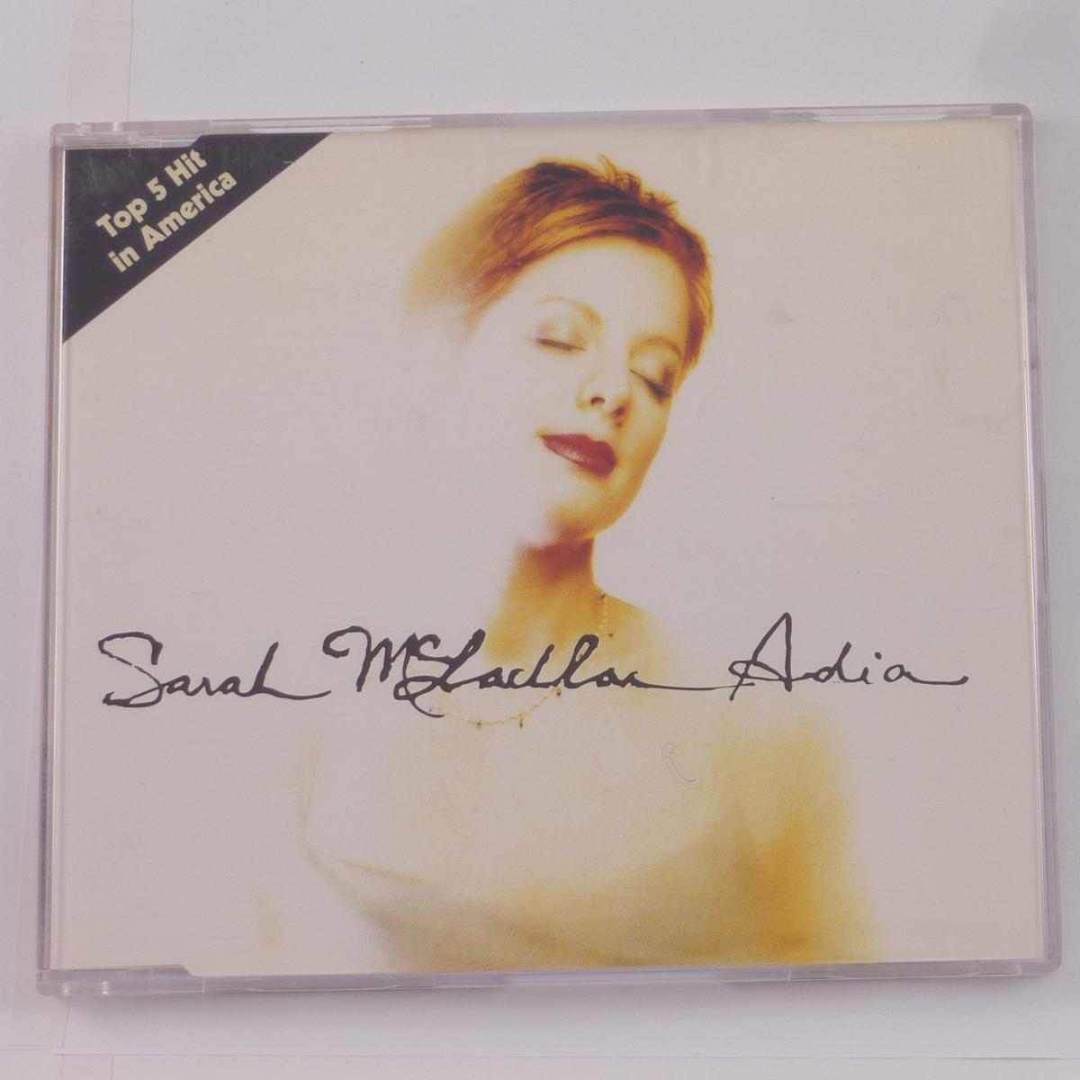 Sarah McLachlan Adia CD Single