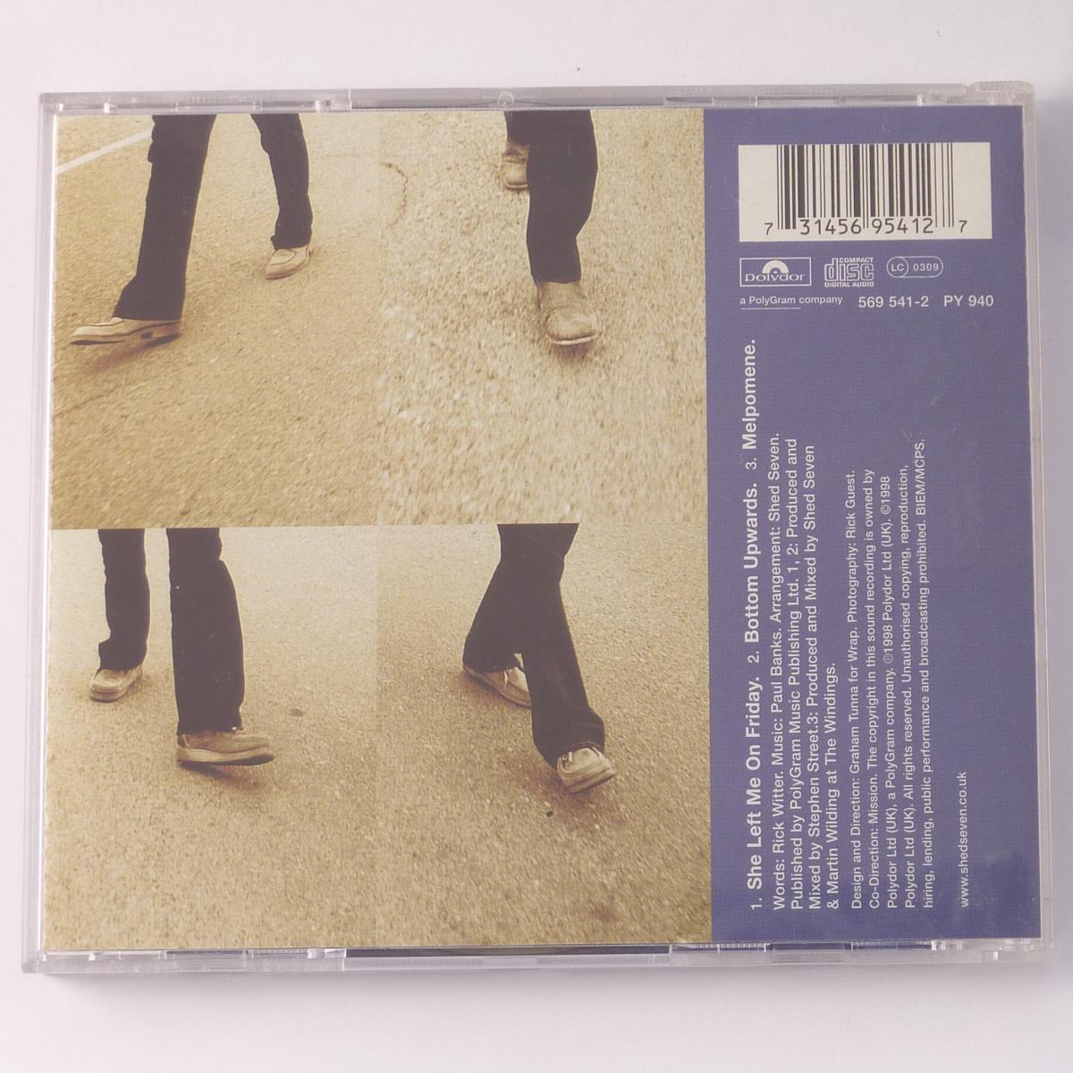 Shed Seven She Left Me On Friday CD Single CD1