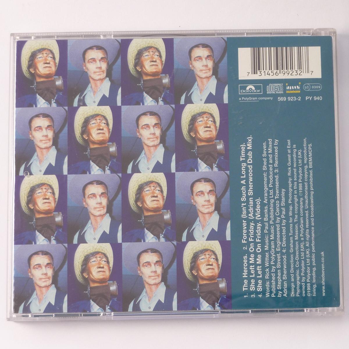 Shed Seven The Heroes CD Single Enhanced CD2