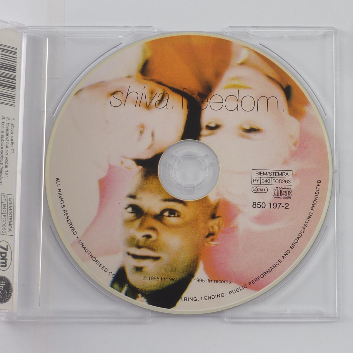 Shiva Freedom CD Single