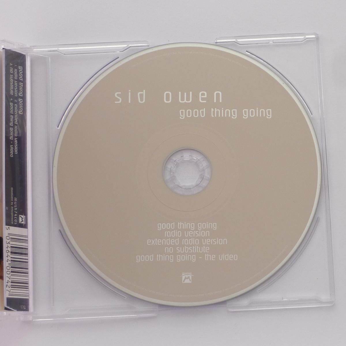 Sid Owen Good Thing Going CD Single Enhanced CD1