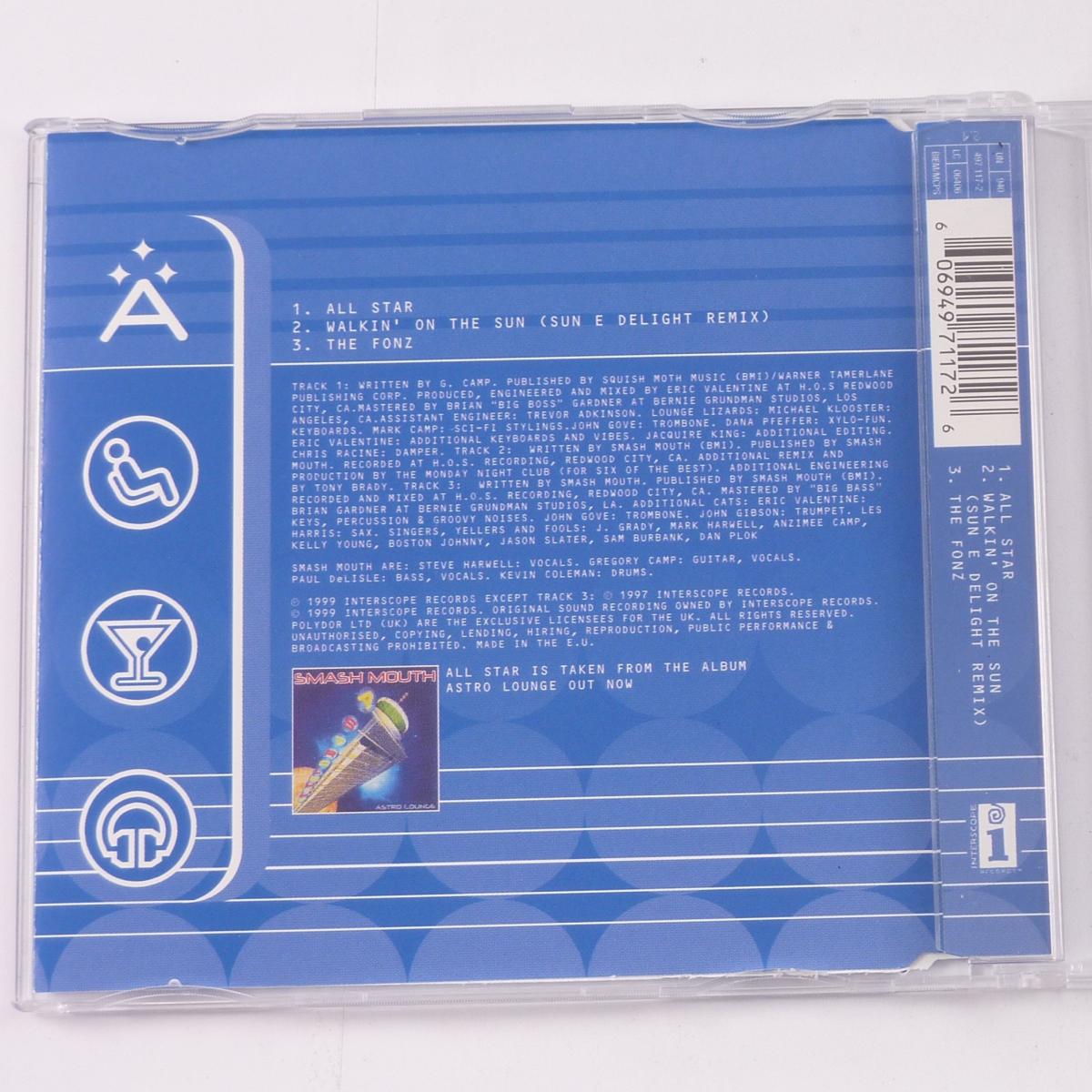 Smash Mouth All Star CD Single CD1