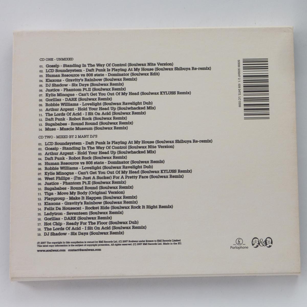 Soulwax Most Of The Remixes We've Made For Other People Over The Years CD Compilation CD Mixed