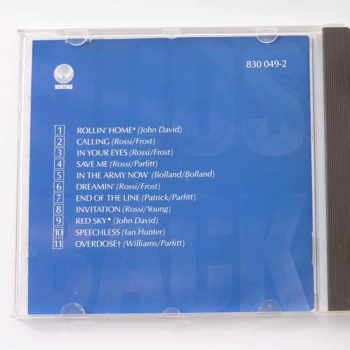 Status Quo In The Army Now CD Album Stereo Polygram