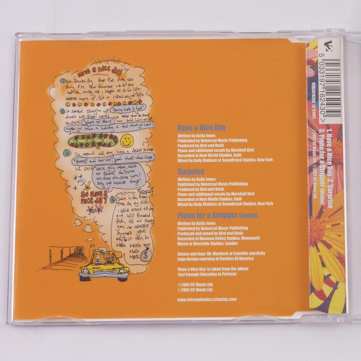 Stereophonics Have A Nice Day CD Single