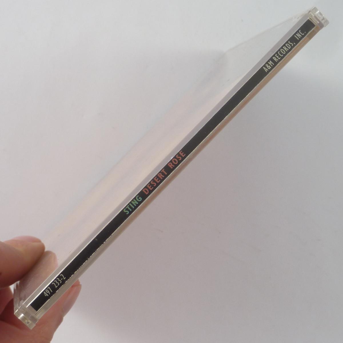 Sting Featuring Cheb Mami Desert Rose CD Single Enhanced