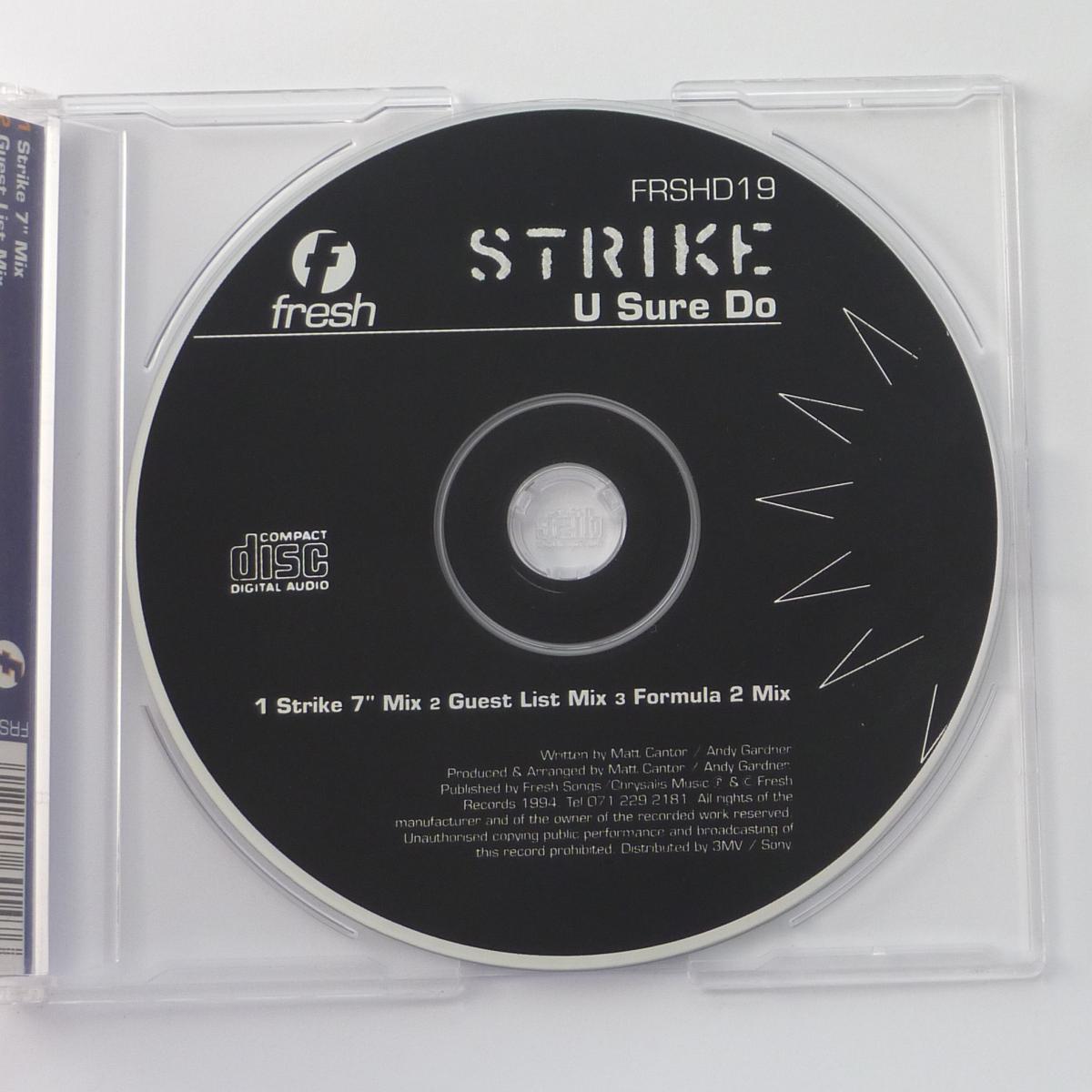 Strike U Sure Do CD Single
