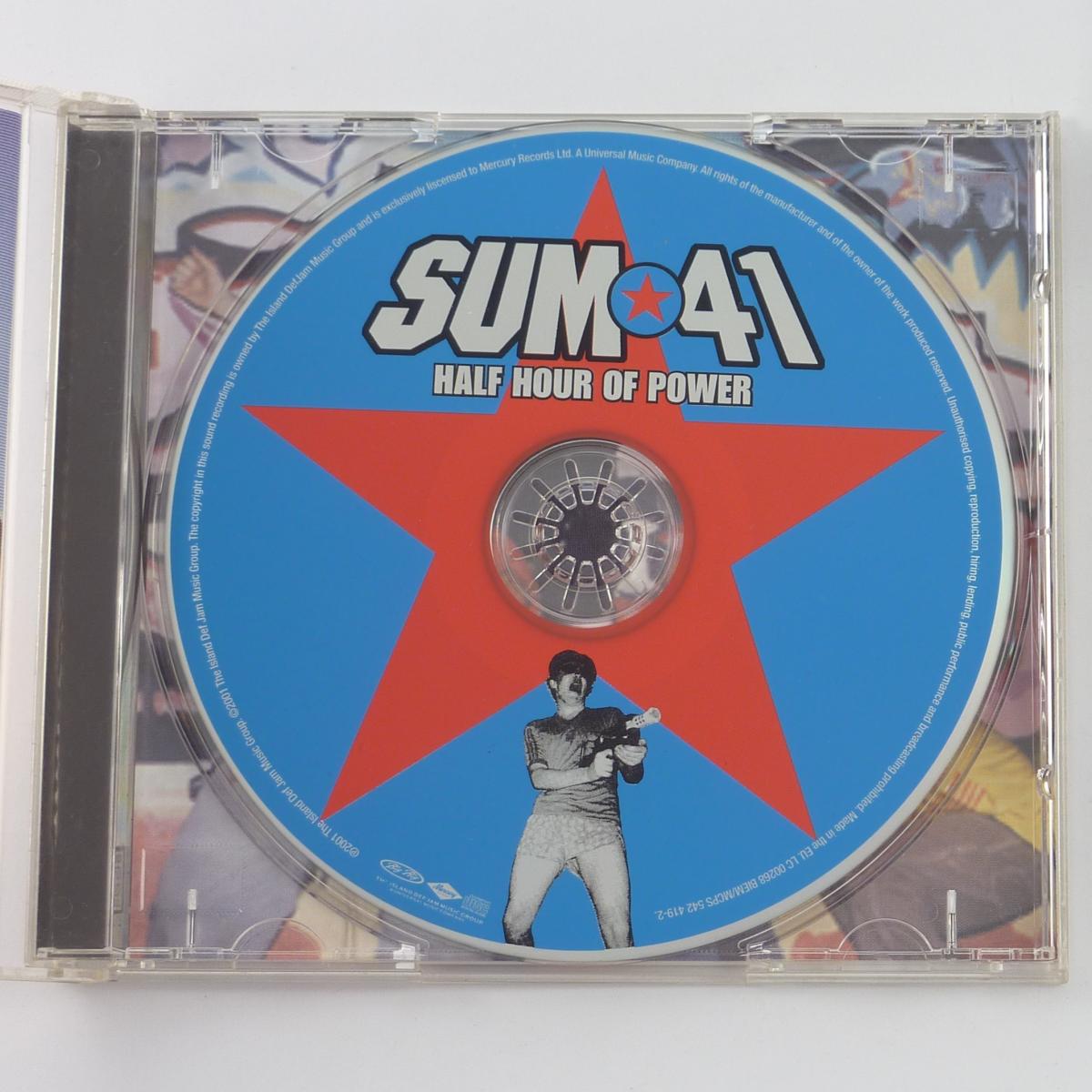 Sum 41 Half Hour Of Power CD EP