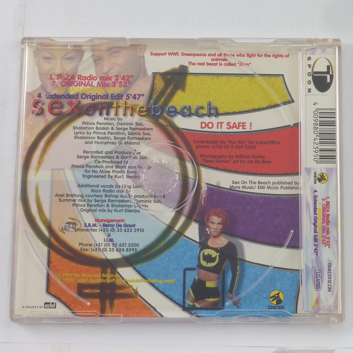 T-Spoon Sex On The Beach CD Minimax Single