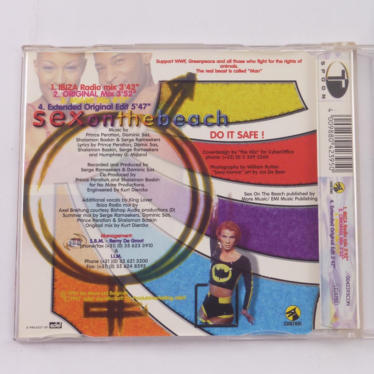 T-Spoon Sex On The Beach CD Minimax Single