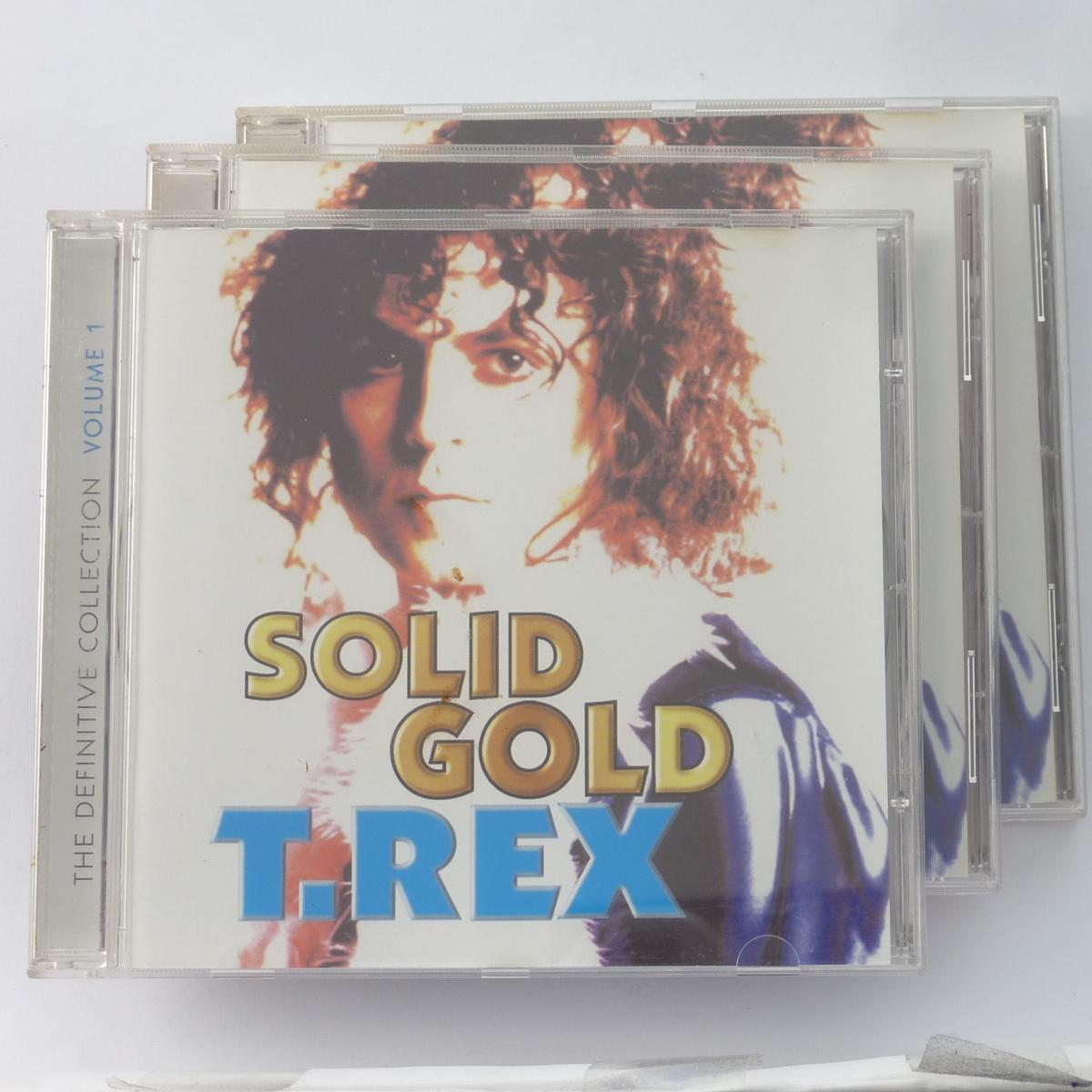 T.Rex Solid Gold 3 × CD Compilation Box Set