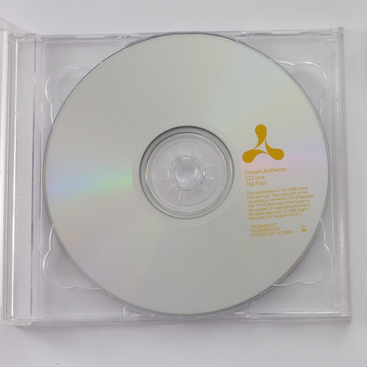 Tall Paul And Seb Fontaine Cream Anthems 2 × CD Mixed