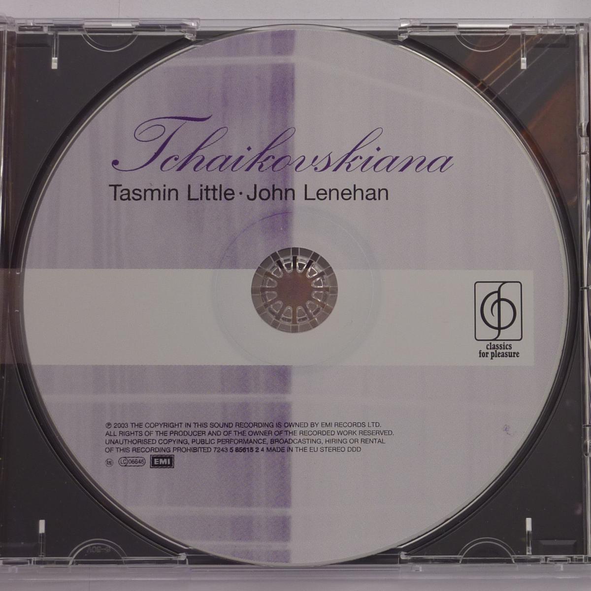 Tasmin Little, John Lenehan Tchaikovskiana CD Album