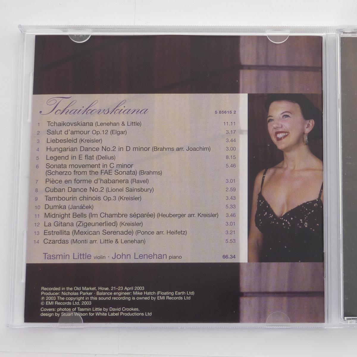 Tasmin Little, John Lenehan Tchaikovskiana CD Album