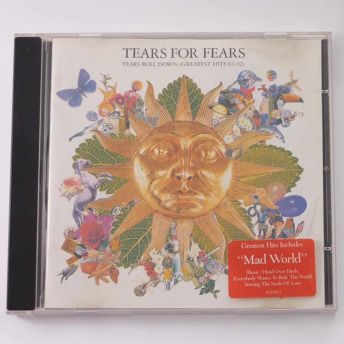 Tears For Fears Tears Roll Down (Greatest Hits 82-92) CD Compilation Repress