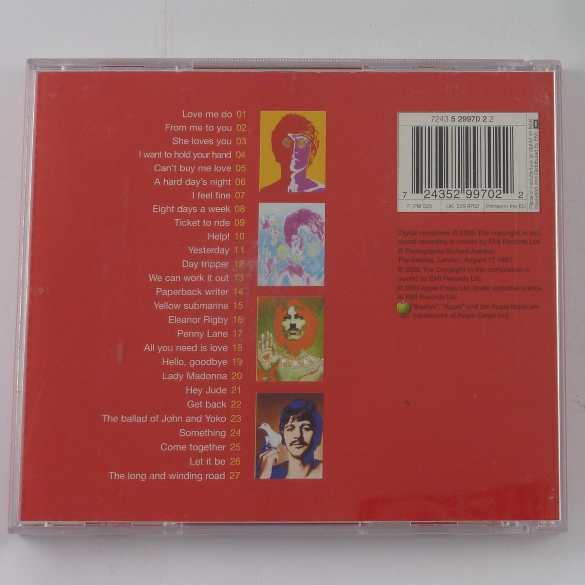 The Beatles 1 CD Compilation Remastered Stereo Mono