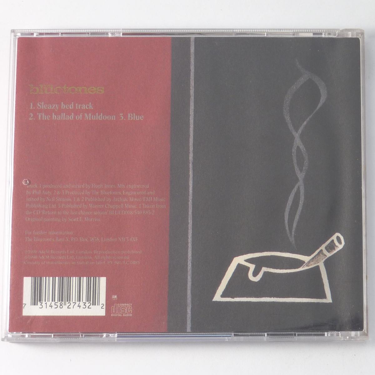 The Bluetones Sleazy Bed Track CD Single