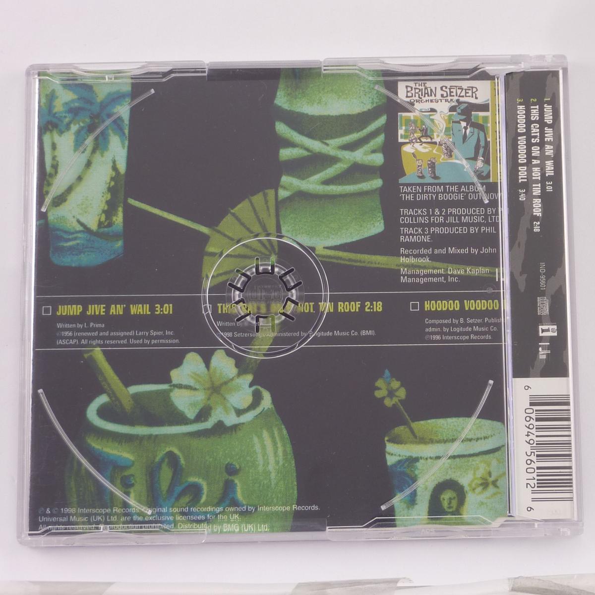 The Brian Setzer Orchestra Jump Jive An' Wail CD Single