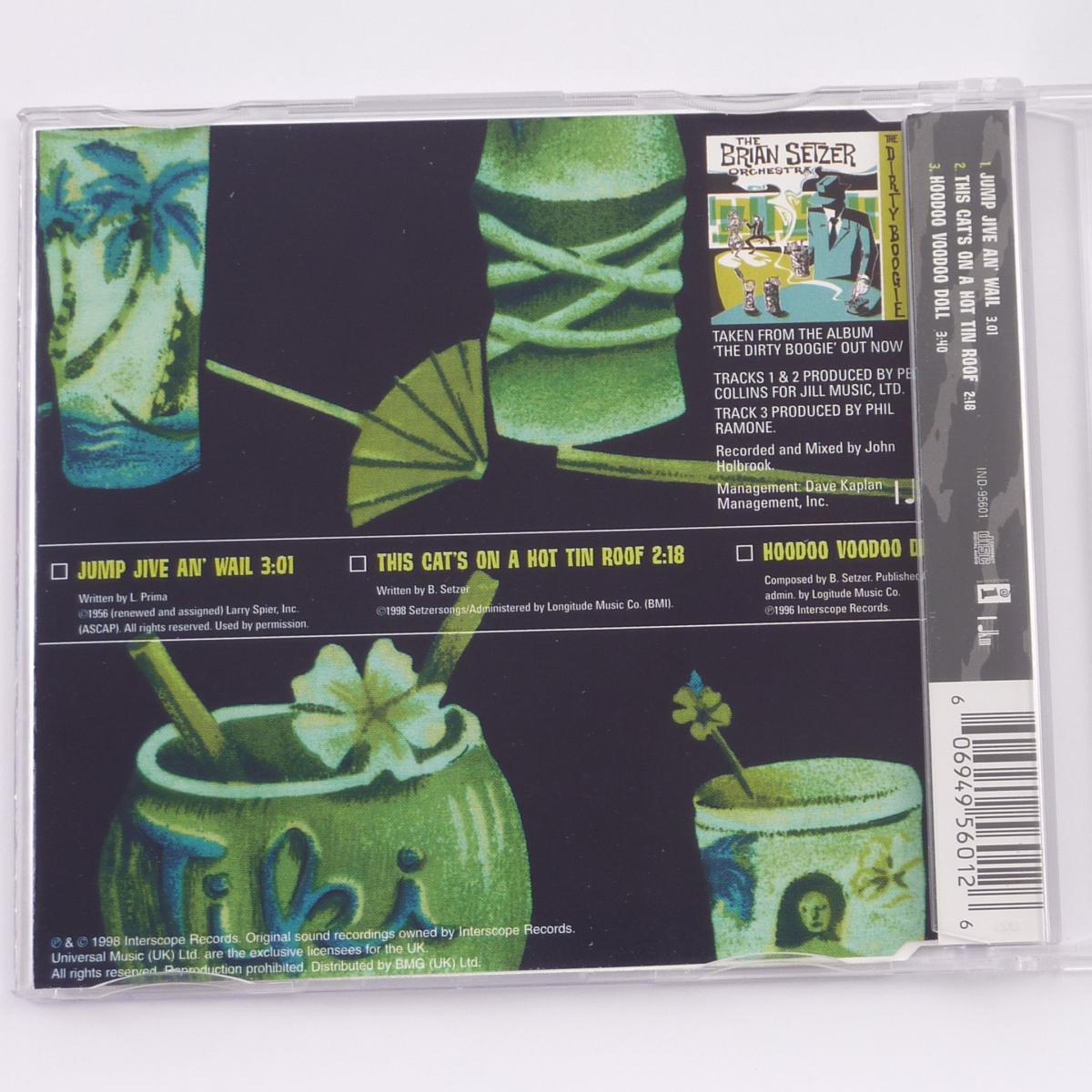 The Brian Setzer Orchestra Jump Jive An' Wail CD Single