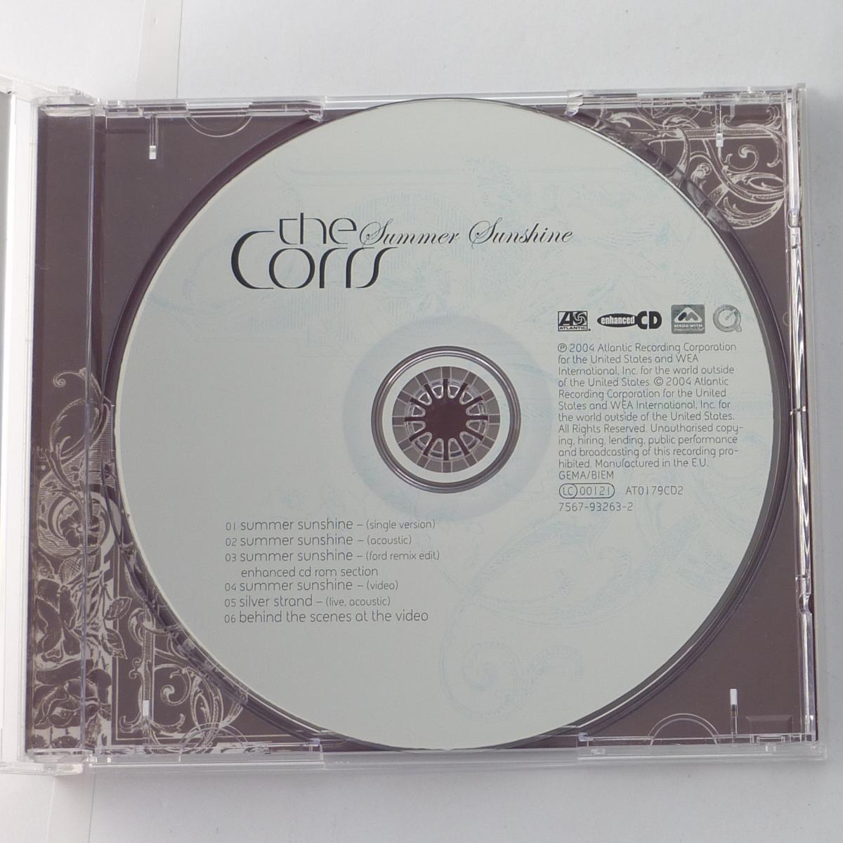 The Corrs Summer Sunshine CD Single Enhanced CD2