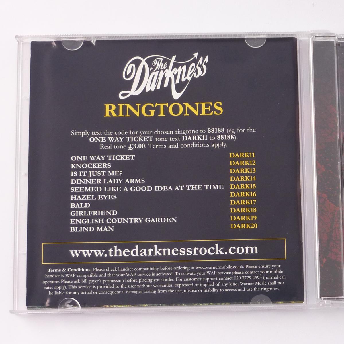The Darkness One Way Ticket To Hell ...And Back CD Album