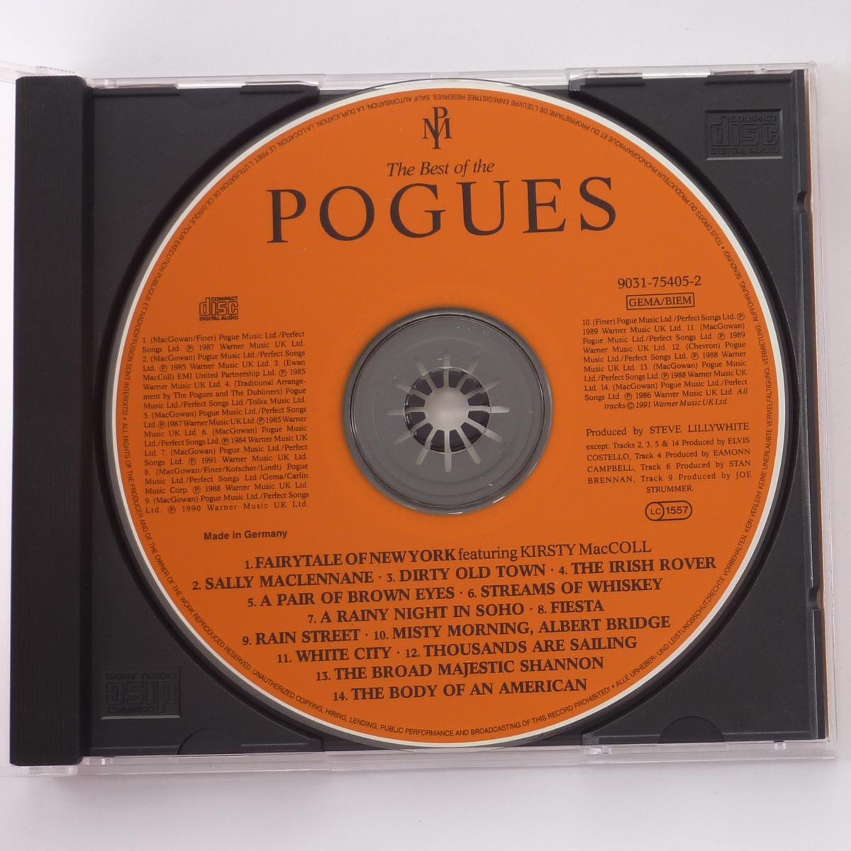 The Pogues The Best Of The Pogues CD Compilation