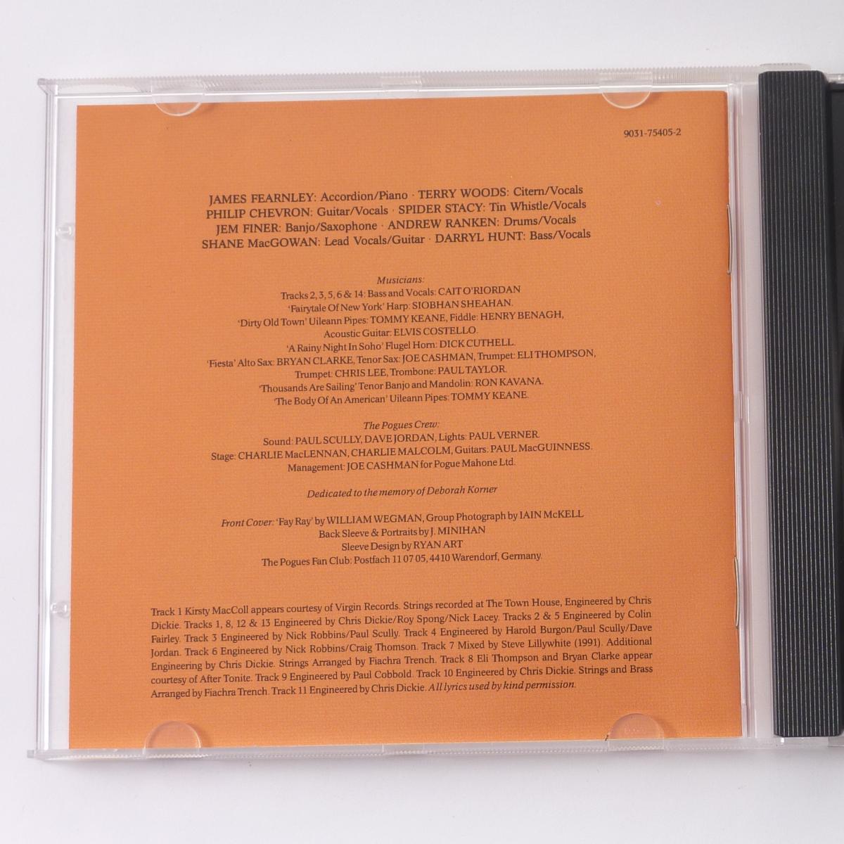 The Pogues The Best Of The Pogues CD Compilation