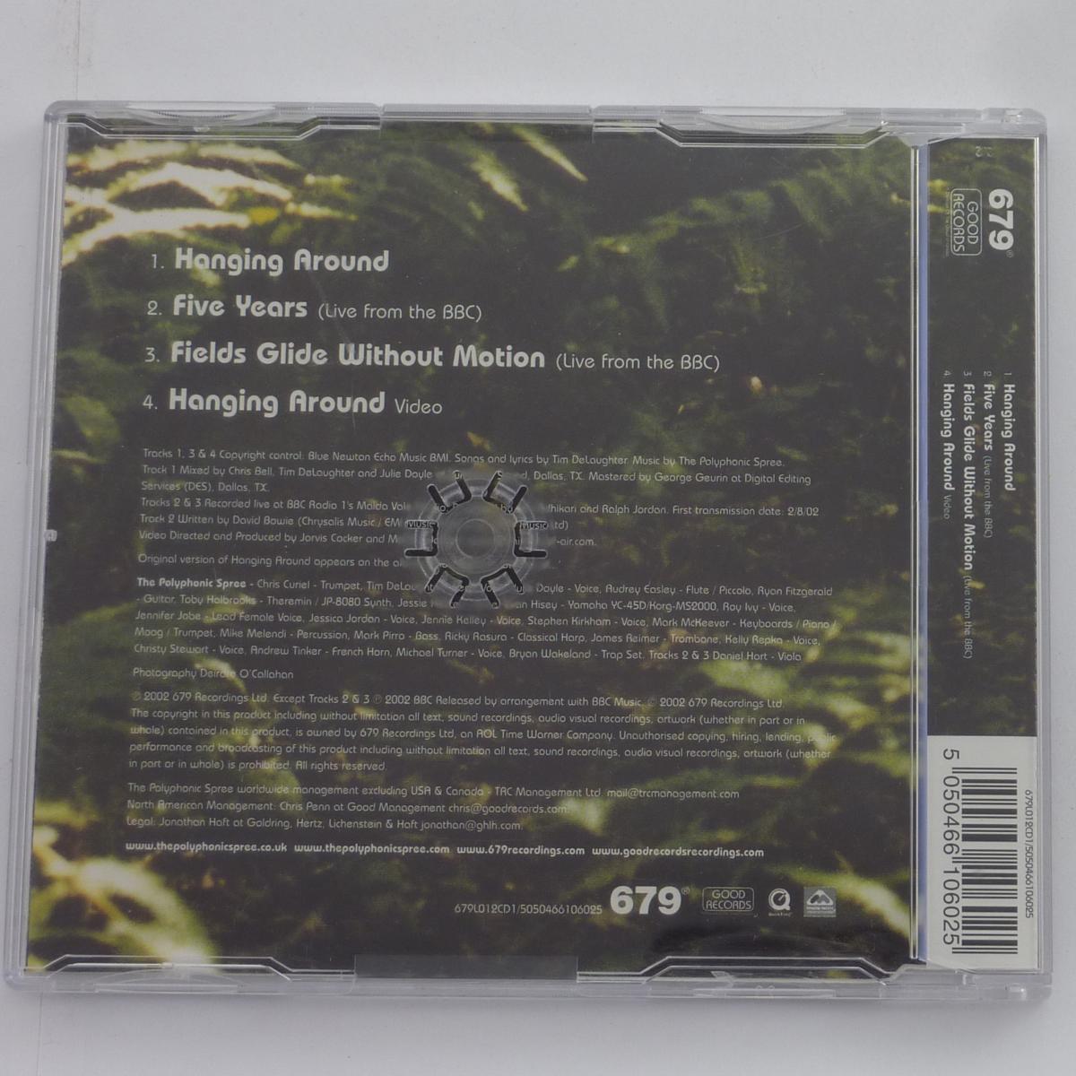 The Polyphonic Spree Hanging Around CD Single Enhanced CD1