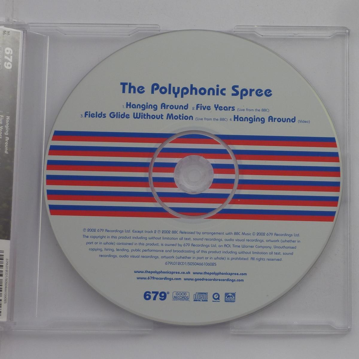 The Polyphonic Spree Hanging Around CD Single Enhanced CD1