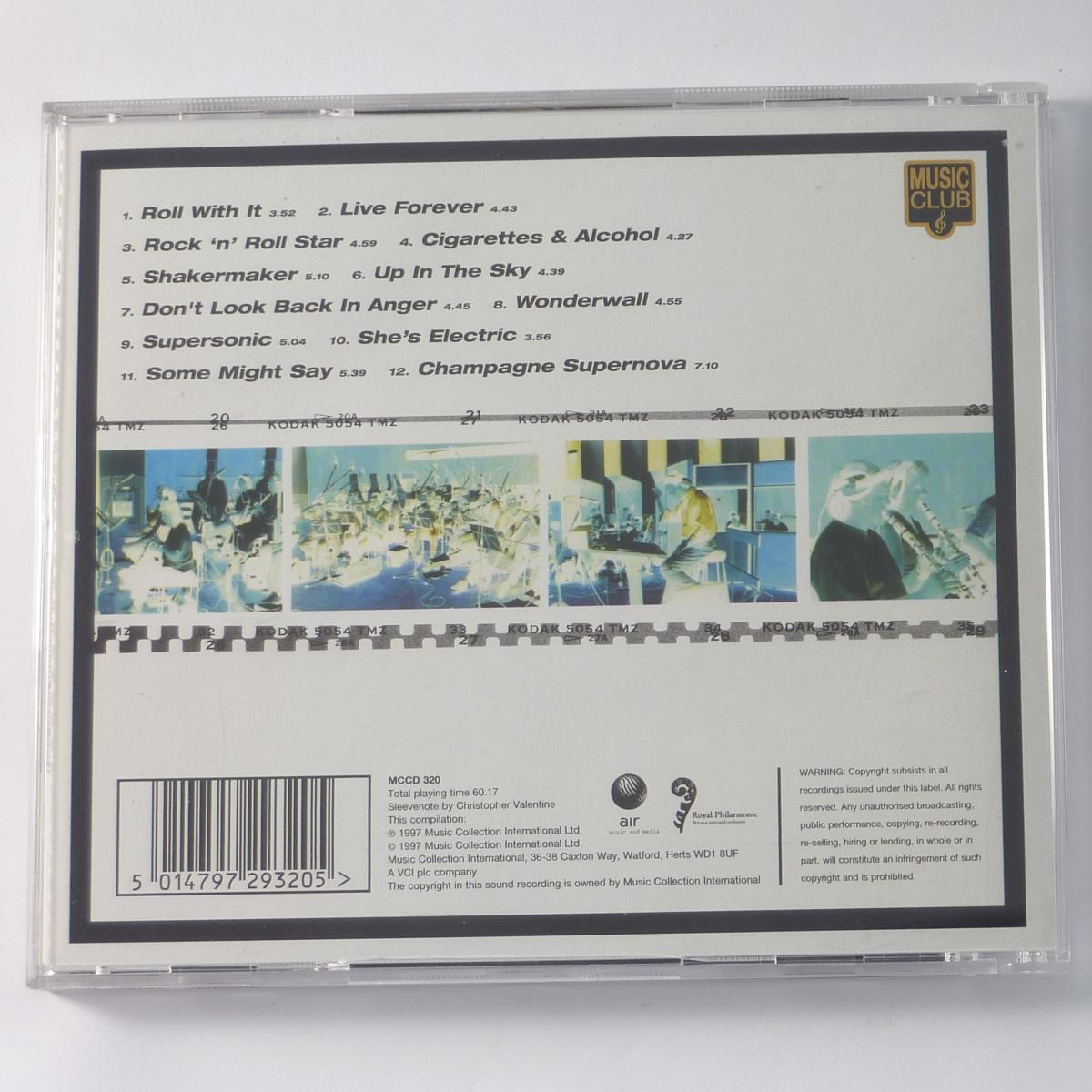 The Royal Philharmonic Orchestra* Plays The Music Of Oasis CD Album