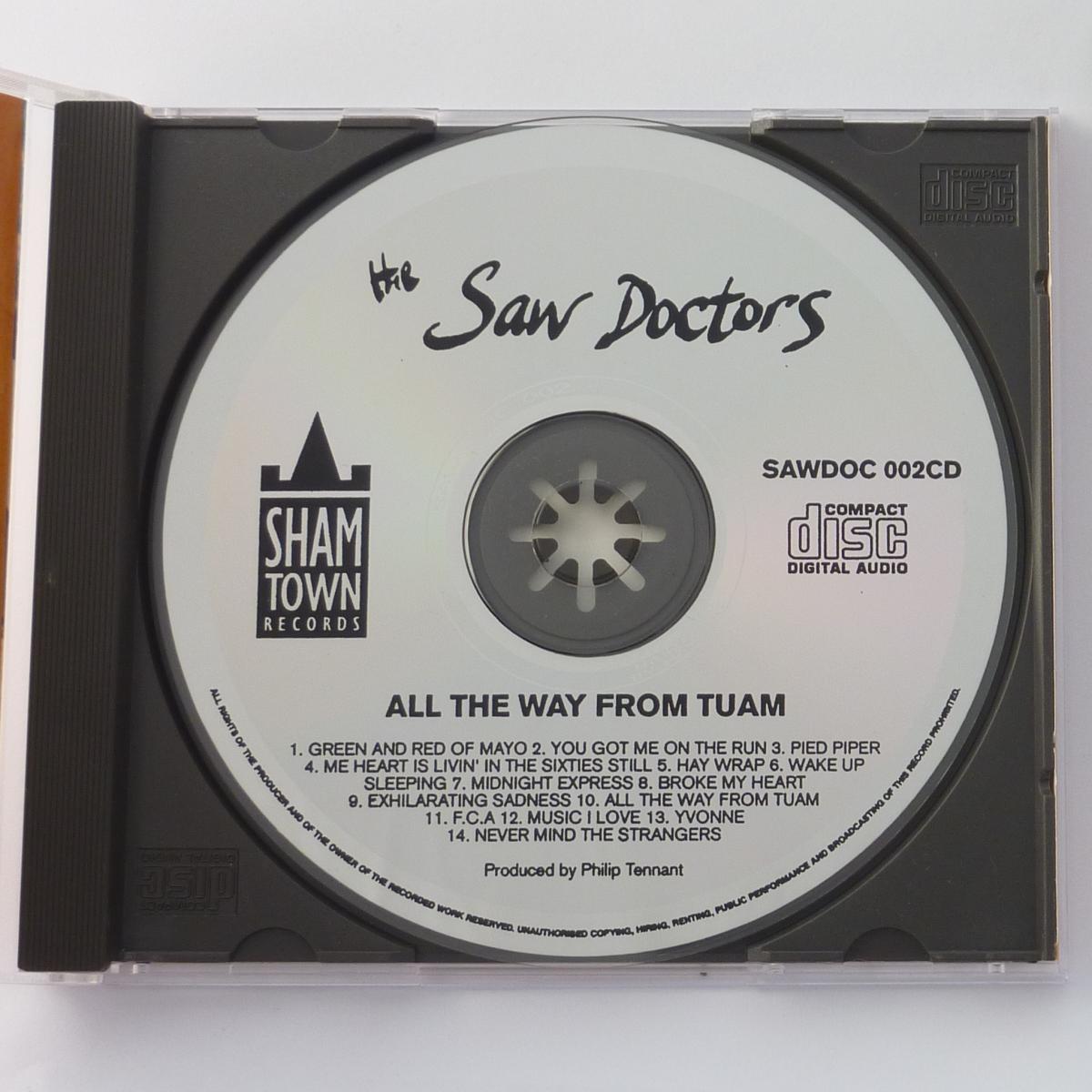 The Saw Doctors All The Way From Tuam CD Album