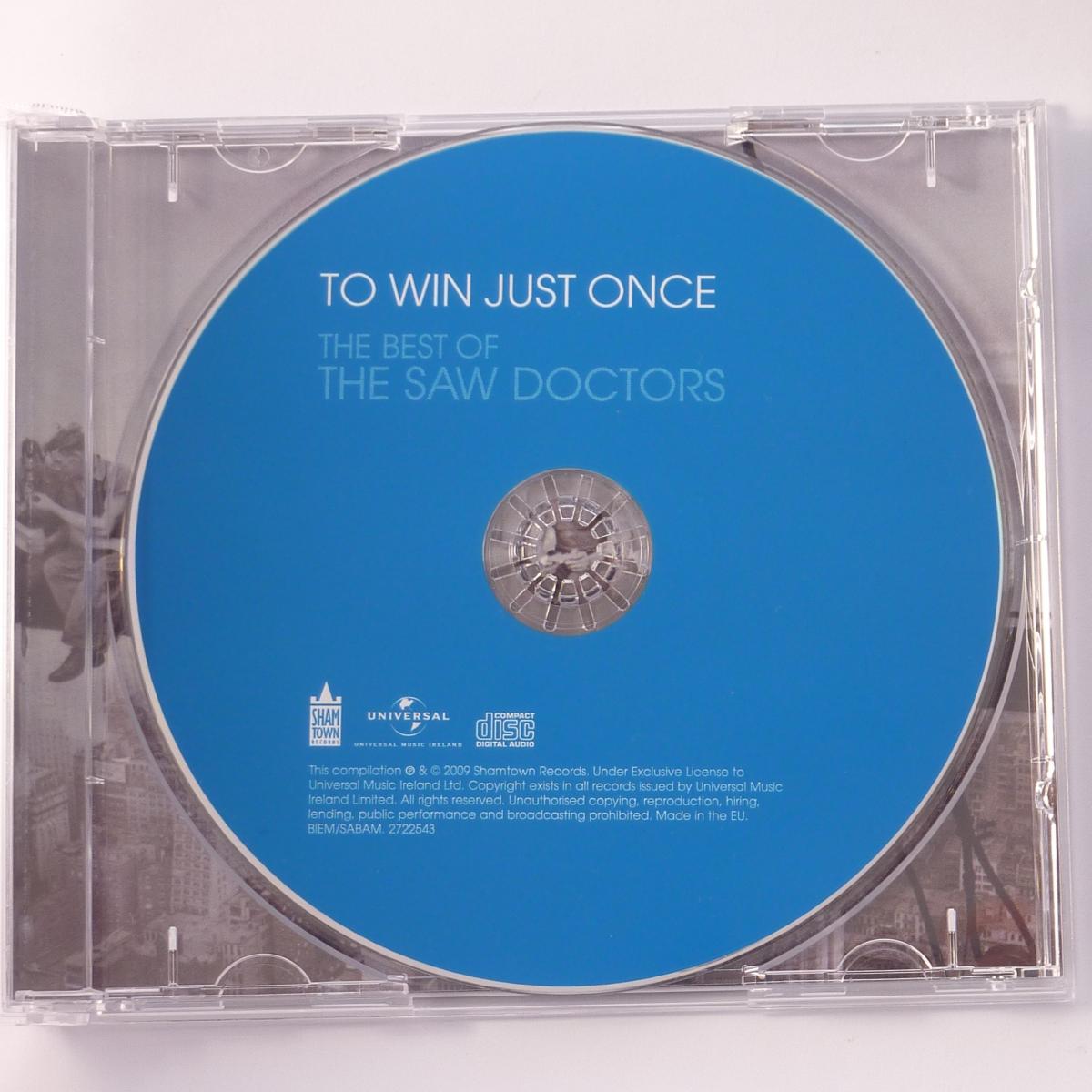 The Saw Doctors To Win Just Once CD Compilation