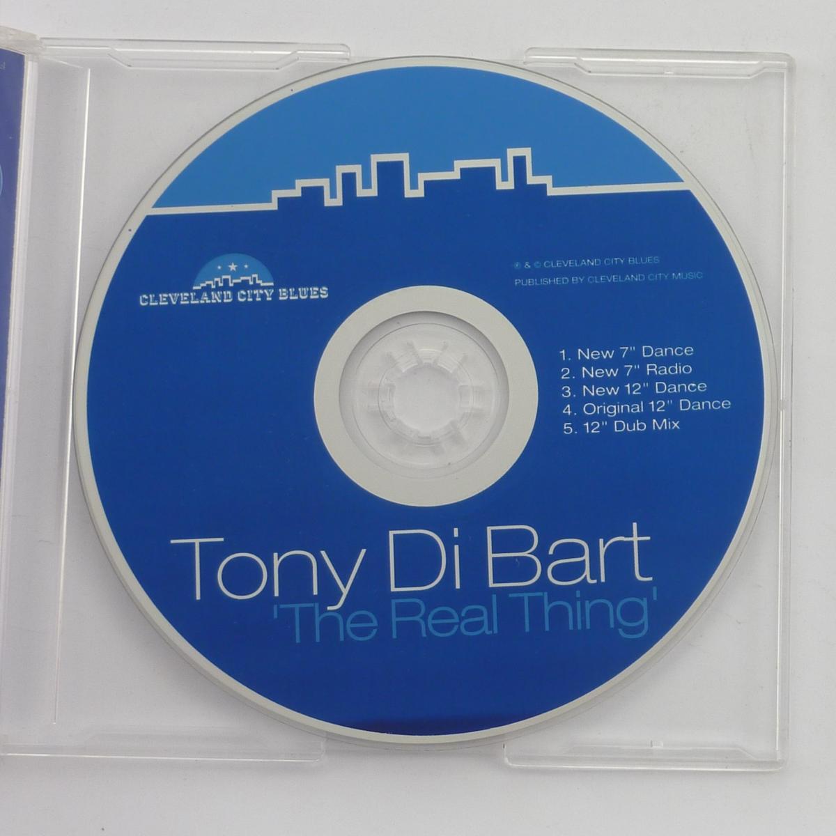 Tony Di Bart The Real Thing CD Single