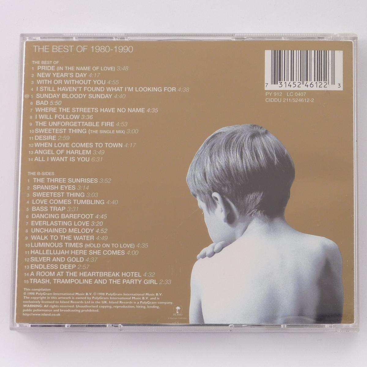 U2 The Best Of 1980-1990 & B-Sides 2 × CD Compilation Remastered Special Edition