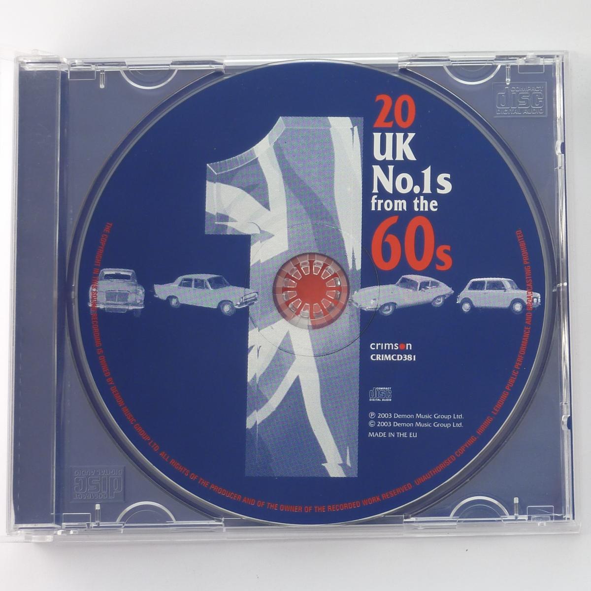 Various 20 UK No.1's From The 60's CD Compilation