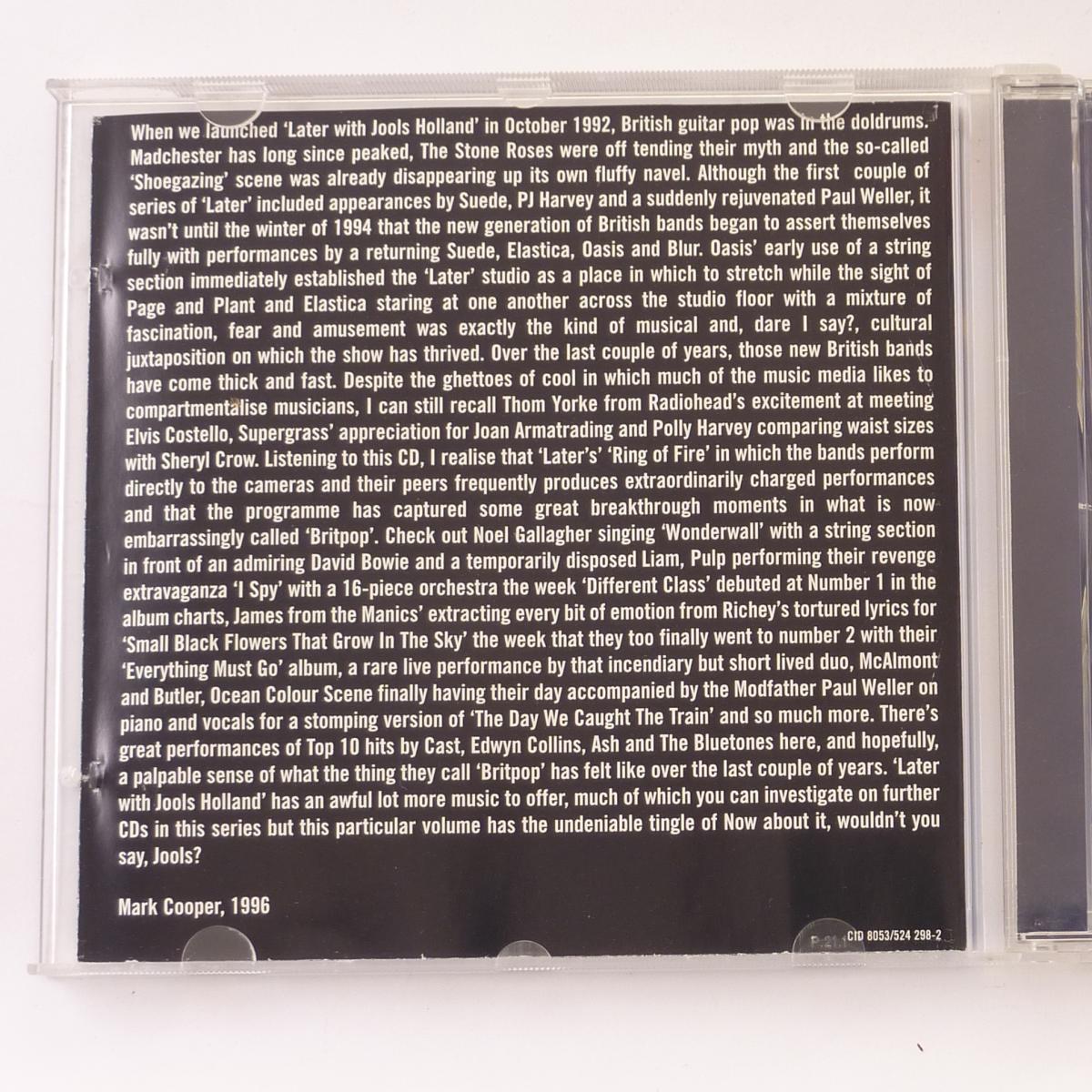 Various Brit Beat...Later Volume One CD Compilation Partially Mixed