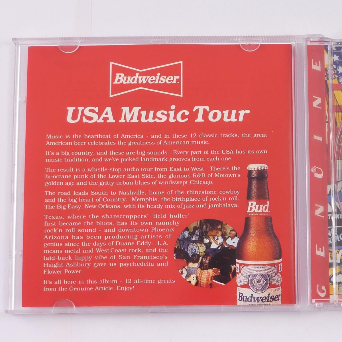 Various Budweiser USA Music Tour CD Compilation Promo Stereo