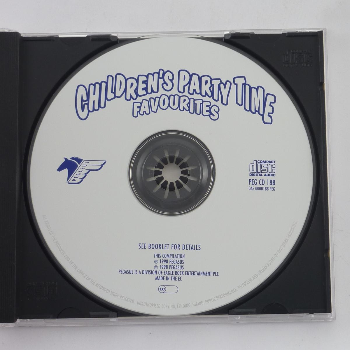 Various Children's Party Time Favourites CD Album